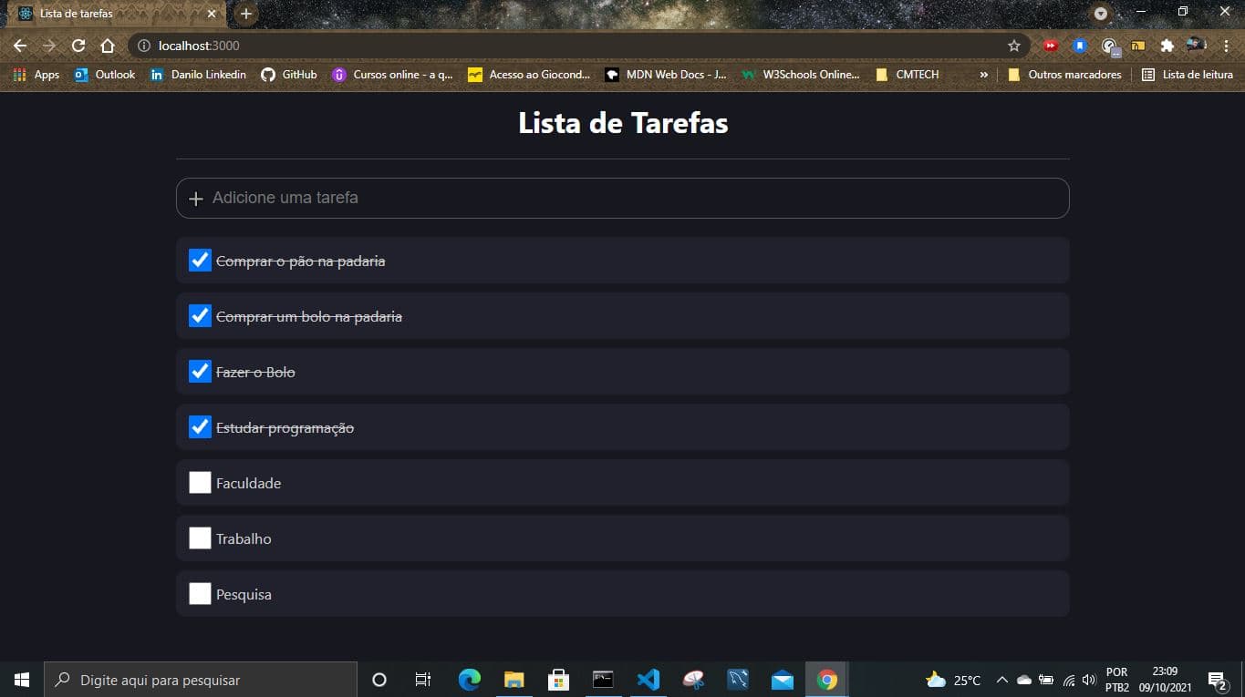 Projeto Lista de Tarefas